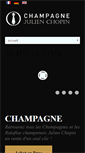 Mobile Screenshot of champagnejulienchopin.com